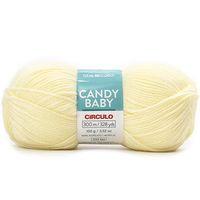 Fio Candy Baby Círculo 100g  1011 amarelinho