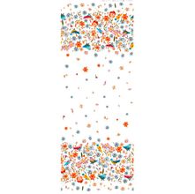 Tecido de Sarja Impermeável - Pássaros : Barrado Pássaros (0,50x1,70)