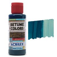 Betume Colors Acrilex - 60ml 596 - azul petróleo