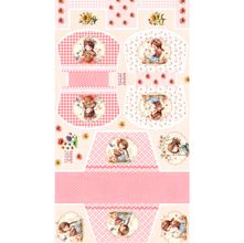 Tecido Estampado Para Patchwork - Gril Por Pano Por Mangga : Painel Necessaire Gril (0,50x1,40)