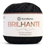 Linha Brilhante EuroRoma - 136 Metros 250 preto