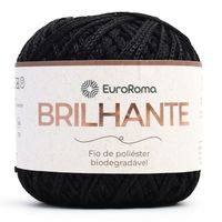 Linha Brilhante EuroRoma - 136 Metros 250 preto