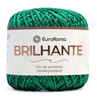 Linha Brilhante EuroRoma - 136 Metros 803 verde bandeira