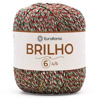 Barbante EuroRoma Brilho Especial Natal 400g 5034 - ouro