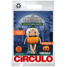 Kit Amigurumi Halloween 2024 Círculo - Abóbora