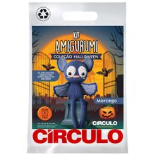 Kit Amigurumi Halloween 2024 Círculo - Morcego