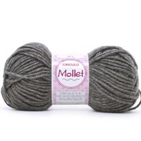 Lã Mollet 40g - Cores 2025 7105 águia