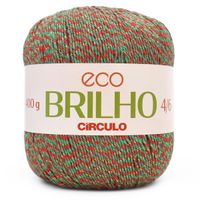 Barbante Eco Brilho Natal Circulo  9818 natalina