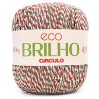 Barbante Eco Brilho Natal Circulo  9070 guirlanda