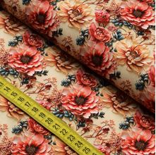 Tecido Estampado Para Patchwork - Flores do Campo Cor 2765 (0,50X1,50)