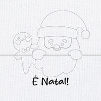 Pano de Copa Natal para Pintura - Circulo 2
