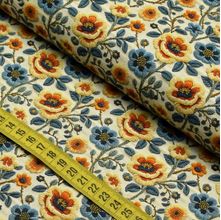 Tecido Estampado Para Patchwork - Floral Manual 2771 (0,50X1,50)