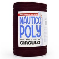 Fio Náutico Poly Círculo 5mm - 500g 3862 uva passa