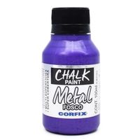 Tinta Chalk Paint Metal 100ml - Corfix  328 violeta cobalto