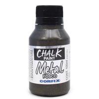 Tinta Chalk Paint Metal 100ml - Corfix  331 verde oliva