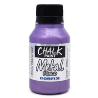 Tinta Chalk Paint Metal 100ml - Corfix  399 violeta