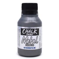 Tinta Chalk Paint Metal 100ml - Corfix  400 estanho