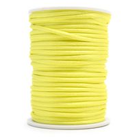 Cordão de Cetim Rabo de Rato 4mm 40 Metros - artePunto Amarelo