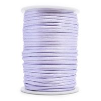 Cordão de Cetim Rabo de Rato 4mm 40 Metros - artePunto Lilás claro