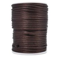 Cordão de Cetim Rabo de Rato 4mm 40 Metros - artePunto Marrom