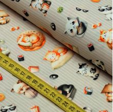 Tecido Estampado para Patchwork - Puppies : Cats (0,50x1,50)