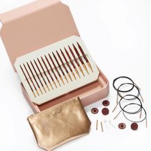 Kit de Agulhas Circulares Symfonie Rose KnitPro - Gift Set Rosê