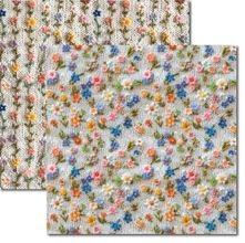 Papel para Scrapbook Arte Fácil Bordado Floral 3 - SC-893