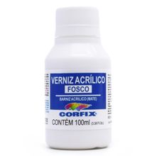 Verniz Acrílico Fosco Corfix - 100ml