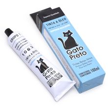 Tinta Óleo Gato Preto 100ml - 1063 Branco de Titâneo