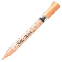 Caneta Milky Brush Pentel Laranja pastel