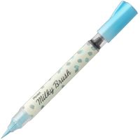 Caneta Milky Brush Pentel Azul pastel