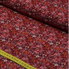 Tecido Estampado para Patchwork - Spring : Floral Miudo - Bordo (0,50x1,50)