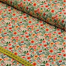 Tecido Estampado para Patchwork - Spring : Floral Miudo - Rosa (0,50x1,50)