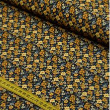 Tecido Estampado para Patchwork - Spring : Floral Miudo - Amarelo (0,50x1,50)