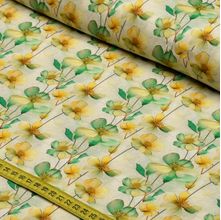 Tecido Estampado para Patchwork - Clube Mais Criativo : Floral Verde 82877 (0,50x1,50)