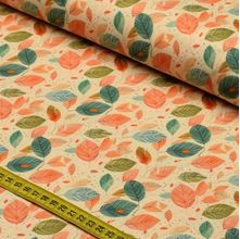 Tecido Estampado para Patchwork - Clube Mais Criativo : Floral Aquarela - II (0,50x1,50)