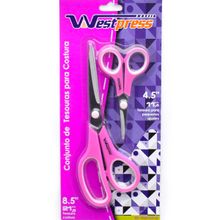 Kit Tesoura para costura Westpress - 2 unidades