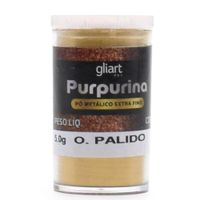 Purpurina em Pó Gliart Ouro pálido