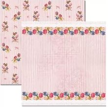 Papel para Scrapbook Arte Fácil Tulipas 3 - SC-375