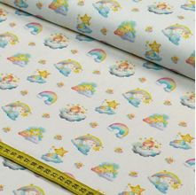 Tecido Estampado para Patchwork - Two Baby : Arco Íris (0,50x1,50)