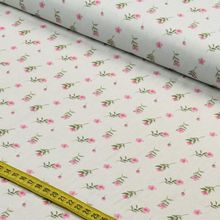 Tecido Estampado para Patchwork - Two Baby : Floral (0,50x1,50)