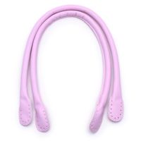 Par de Alça de Courino Colorida para Bolsa 70cm - Fischer Rosa