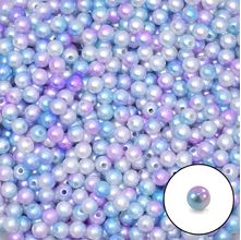 Pérola 6mm com Furo Multicolor Cor 20 - 250g