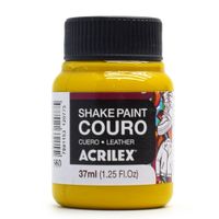 Tinta para Couro Shake Paint Acrilex 37ml 960 - amarelo indiano