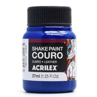 Tinta para Couro Shake Paint Acrilex 37ml 501 - azul turquesa