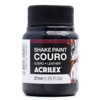 Tinta para Couro Shake Paint Acrilex 37ml 520 - preto