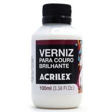 Verniz para Couro Brilhante Acrilex 100ml