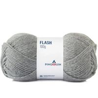 Lã Flash Pingouin 100g - Saldão 805 m. granito