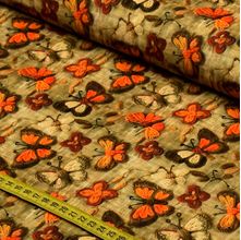 Tecido Estampado para Patchwork - Zucca : Borboleta (0,50x1,50)