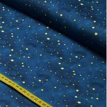 Tecido Estampado para Patchwork - Space : Estrelas (0,50x1,50)